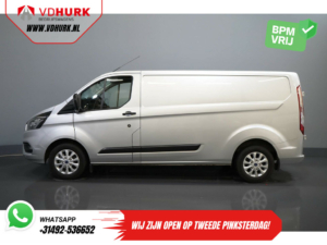 Ford Transit Custom Bestelbus 2.0 TDCI 130 pk L2 BPM VRIJ! NL Auto/ Carplay/ Camera/ PDC/ Cruise/ LMV/ Trekhaak