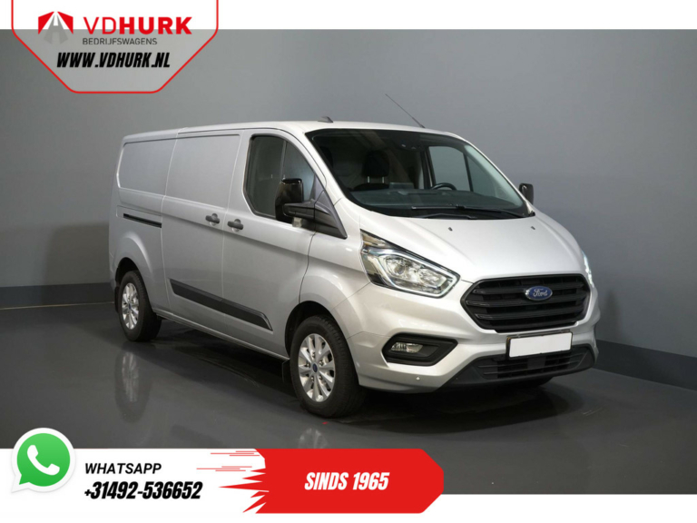 Ford Transit Custom Van 2.0 TDCI 130 cv L2 BPM GRATIS! NL Auto/ Carplay/ Telecamera/ PDC/ Crociera/ LMV/ Gancio di traino
