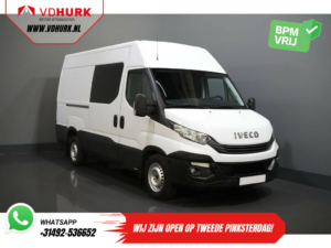 Iveco Daily Van 35S16V 2.3 L3H2 155 hp Aut DC Double Cab BPM FREE ! 3.5T tow/ Climate/ Cruise/ Camera/ Towbar
