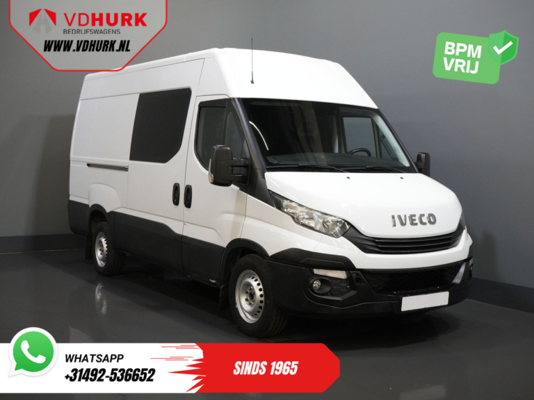 Iveco Daily Vans 35S16V 2.3 L3H2 155 KM Aut DC Double Cab EXPORT ONLY 3.5T Holowanie/ Klimatyzacja/ Rejs/ Kamera/ Hak holowniczy