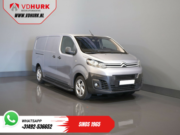 Citroën Jumpy Van 2.0 HDI 180 KM Aut. L3 DB Belt VV/ Carplay/ 2.5t Urządzenie holownicze/ Kamera/ PDC/ Seatverw./ 17