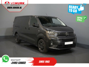 Citroën Jumpy Van 2.0 HDI 180 к.с. авт. L3 BPM FREE/ Віртуальний кокпіт/ 2.5т буксирний пристрій/ Carplay/ Navi/ Камера/ PDC/ Круїз/ Airco