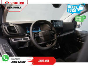 Citroën Jumpy Van 2.0 HDI 180 к.с. авт. L3 BPM FREE/ Віртуальний кокпіт/ 2.5т буксирний пристрій/ Carplay/ Navi/ Камера/ PDC/ Круїз/ Airco
