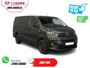 Citroën Jumpy Van 2.0 HDI 180 к.с. авт. L3 BPM FREE/ Віртуальний кокпіт/ 2.5т буксирний пристрій/ Carplay/ Navi/ Камера/ PDC/ Круїз/ Airco