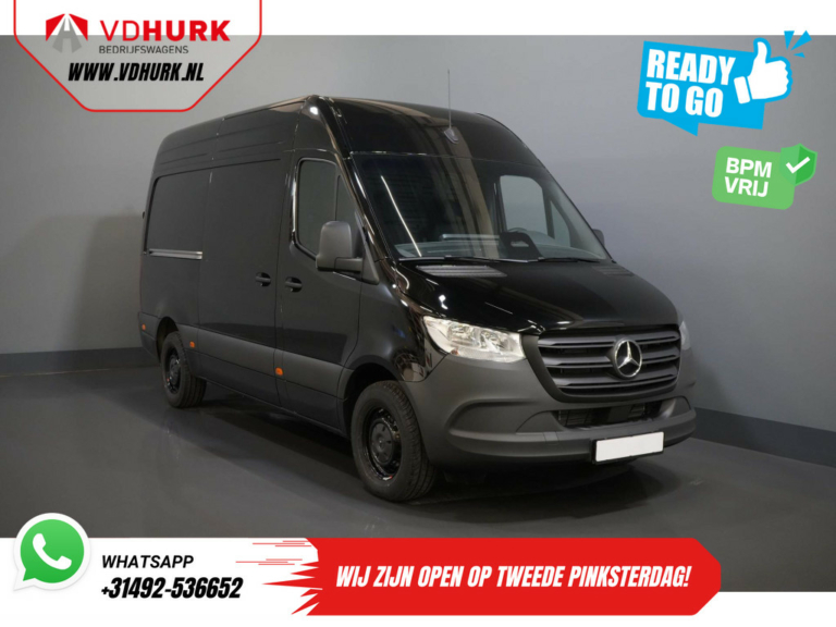 Mercedes-Benz Sprinter Van 317 CDI Aut. L2H2 BPM-FREE/ 3,5t Urządzenie holownicze/ Panelowe/ Kamera/ Rejs/ Hak holowniczy/ Stopień/ Składane siedzenie