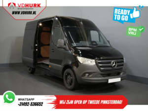 Mercedes-Benz Sprinter Bestelbus 317 CDI Aut. L2H2 BPM VRIJ! 3.5t Trekverm./ Betimmerd/ Camera/ Cruise/Trekhaak/ Opstap/ Gev.stoel
