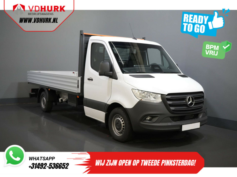 Mercedes-Benz Sprinter Nadwozie otwarte 317 CDI Aut. L3 RWD BPM FREE/ Otwarta skrzynia ładunkowa/ 3,5t Urządzenie holownicze/ Kamera/ MBUX/ Tempomat