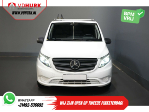 Mercedes-Benz Vito Bestelbus 119 CDI Aut. L3 XL ZGAN (DEMO) BPM VRIJ! Standkachel/ Inrichting/ LED/ Stoelverw./ CarPlay/ Camera/ Navi/ LMV/ Cruise/ PDC/ Trek