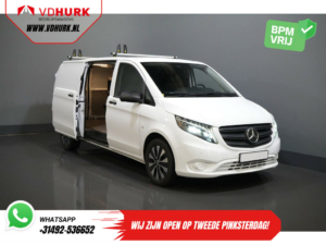 Mercedes-Benz Vito Bestelbus 119 CDI Aut. L3 XL ZGAN (DEMO) BPM VRIJ! Standkachel/ Inrichting/ LED/ Stoelverw./ CarPlay/ Camera/ Navi/ LMV/ Cruise/ PDC/ Trek
