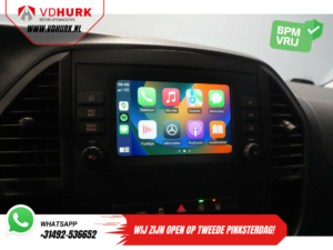 Mercedes-Benz Vito Bestelbus 119 CDI Aut. L3 XL ZGAN (DEMO) BPM VRIJ! Standkachel/ Inrichting/ LED/ Stoelverw./ CarPlay/ Camera/ Navi/ LMV/ Cruise/ PDC/ Trek