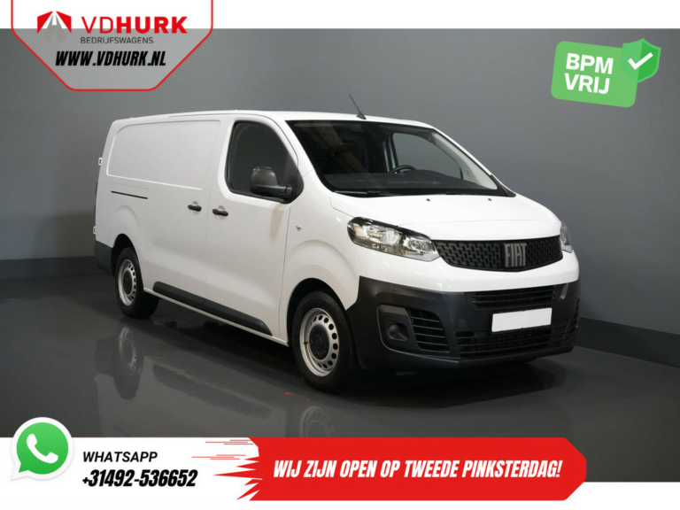 Fiat Scudo Van 2.0 MJ 145 ch Aut. L3 Intérieur/ Chauffage au sol/ Chauffage des sièges/ Croisière/ Air conditionné/ Crochet d'attelage