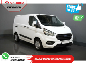 Ford Transit Custom Bestelbus 300 2.0 TDCI 136 pk Trend BPM VRIJ! Ready2Go Standkachel/ Carplay/ Stoelverw./ Camera/ PDC/ Cruise/ Trekhaak