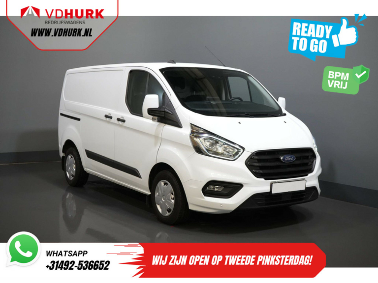 Ford Transit Custom Van 300 2.0 TDCI 136 ch Trend BPM GRATUIT ! Ready2Go Chauffage au sol/ Carplay/ Sièges chauffants/ Caméra/ PDC/ Croisière/ Crochet d'attelage