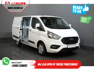 Ford Transit Custom Bestelbus 300 2.0 TDCI 136 pk Trend BPM VRIJ! Ready2Go Standkachel/ Carplay/ Stoelverw./ Camera/ PDC/ Cruise/ Trekhaak