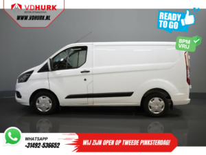 Ford Transit Custom Bestelbus 300 2.0 TDCI 136 pk Trend BPM VRIJ! Ready2Go Standkachel/ Carplay/ Stoelverw./ Camera/ PDC/ Cruise/ Trekhaak