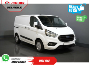 Ford Transit Custom Bestelbus 2.0 TDCI 136 pk Trend BPM VRIJ! Ready2Go Standkachel/ Carplay/ Stoelverw./ Camera/ PDC/ Cruise/ Trekhaak