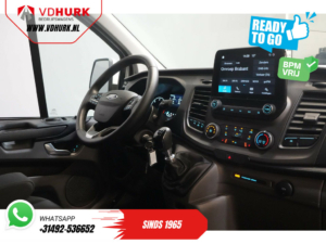 Ford Transit Custom Bestelbus 2.0 TDCI 136 pk Trend BPM VRIJ! Ready2Go Standkachel/ Carplay/ Stoelverw./ Camera/ PDC/ Cruise/ Trekhaak