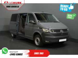 Volkswagen Transporter Bestelbus T6.1 2.0 TDI 150 Pk DSG Aut. L2 DC BPM VRIJ! Ready2Go Dubbel Cabine/ 4Motion/ Carplay/ Camera/ PDC/ Cruise/ Airco