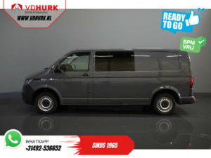 Volkswagen Transporter Bestelbus T6.1 2.0 TDI 150 Pk DSG Aut. L2 DC BPM VRIJ! Ready2Go Dubbel Cabine/ 4Motion/ Carplay/ Camera/ PDC/ Cruise/ Airco