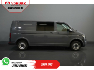 Volkswagen Transporter Bestelbus T6.1 2.0 TDI 150 Pk DSG Aut. L2 BPM VRIJ! DC Dubbel Cabine 4Motion/ Carplay/ Camera/ PDC/ Cruise/ Airco