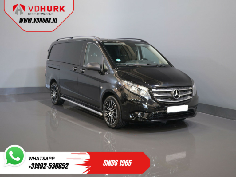 Mercedes-Benz Vito Furgone 114 CDI Aut. L2 DC Doppia Cabina BPM FREE! 2.8t Trekverm./ Navi/ Clima/ Telecamera/ PDC/ LMV/ Crociera/ Barra di traino