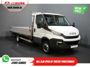 Iveco Daily Open cargo box 35C15 3.0 150 hp (450x210) Open cargo box/ 3.5t Towingverm./ Tachygraphe/ Gev.stoel/ Climate/ Cruise/ Towing hook/ Pick Up