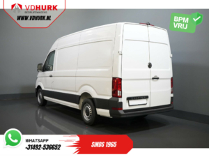Volkswagen Crafter Bestelbus 35 2.0 TDI 140 pk DSG Aut. L3H3 BPM VRIJ! LED/ Virtual Cockpit/ Camera/ Cruise/ Carplay/ Gev.Stoel