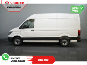 Volkswagen Crafter Bestelbus 35 2.0 TDI 140 pk DSG Aut. L3H3 BPM VRIJ! LED/ Virtual Cockpit/ Camera/ Cruise/ Carplay/ Gev.Stoel