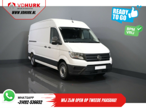 Volkswagen Crafter Bestelbus 35 2.0 TDI 140 pk DSG Aut. L3H3 BPM VRIJ! Betimmering/ LED/ Virtual Cockpit/ Camera/ Cruise/ Carplay/ Gev.Stoel