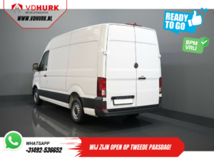 Volkswagen Crafter Bestelbus 35 2.0 TDI 140 pk DSG Aut. L3H3 BPM VRIJ! Betimmering/ LED/ Virtual Cockpit/ Camera/ Cruise/ Carplay/ Gev.Stoel