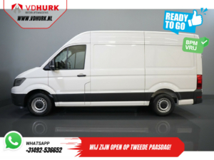 Volkswagen Crafter Bestelbus 35 2.0 TDI 140 pk DSG Aut. L3H3 BPM VRIJ! Betimmering/ LED/ Virtual Cockpit/ Camera/ Cruise/ Carplay/ Gev.Stoel