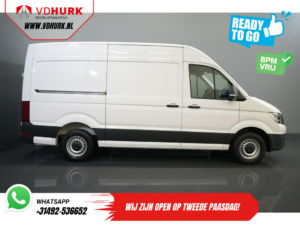 Volkswagen Crafter Bestelbus 35 2.0 TDI 140 pk DSG Aut. L3H3 BPM VRIJ! Betimmering/ LED/ Virtual Cockpit/ Camera/ Cruise/ Carplay/ Gev.Stoel