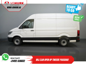 Volkswagen Crafter Bestelbus 35 2.0 TDI 140 pk DSG Aut. L3H3 BPM VRIJ! LED/ Virtual Cockpit/ Camera/ Cruise/ Carplay/ Gev.Stoel