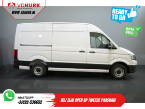 Volkswagen Crafter Bestelbus 35 2.0 TDI 140 pk DSG Aut. L3H3 BPM VRIJ! LED/ Virtual Cockpit/ Camera/ Cruise/ Carplay/ Gev.Stoel