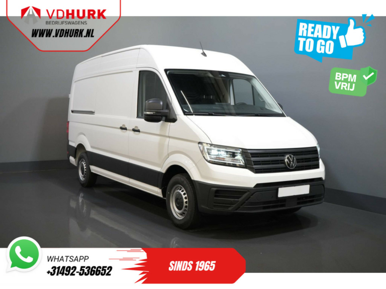 Volkswagen Crafter Van 35 2.0 TDI 140 hp DSG Aut. L3H3 BPM FREE! LED/ Virtuelles Cockpit/ Kamera/ Cruise/ Carplay/ Gev.Stoel