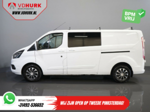 Ford Transit Custom Van 2.0 TDCI 170 hp Aut. L2 DC Doppelkabine BPM FREE Bi-Xenon/ 2x Schiebetür/ Standheizung/ CarPlay/ Sitzheizung/ Cruise/ Klimaanlage/ Anhängerkupplung