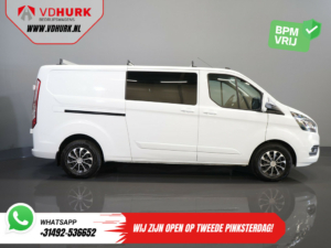 Ford Transit Custom Van 2.0 TDCI 170 hp Aut. L2 DC Doppelkabine BPM FREE Bi-Xenon/ 2x Schiebetür/ Standheizung/ CarPlay/ Sitzheizung/ Cruise/ Klimaanlage/ Anhängerkupplung