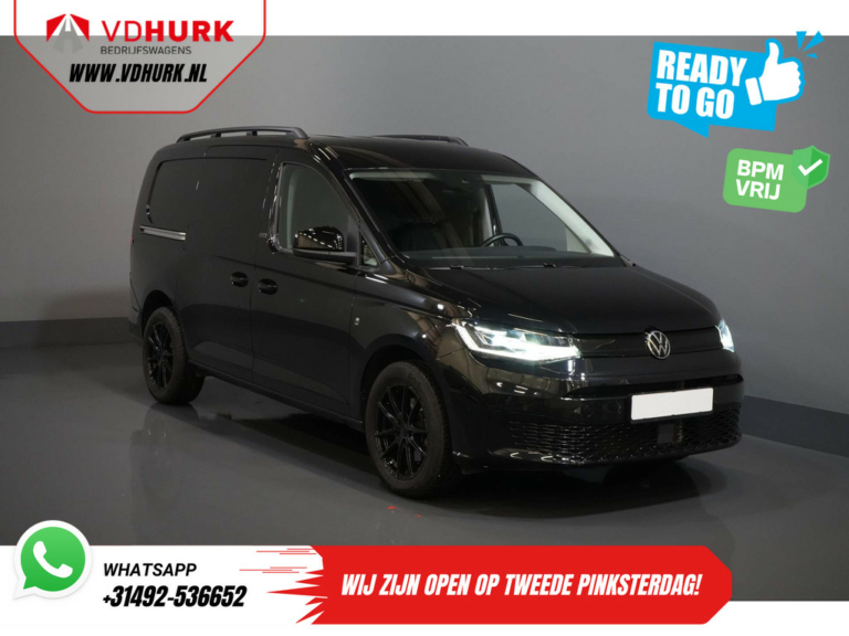 Volkswagen Caddy Cargo Maxi Van 2.0 TDI Black Edition 125 KM DSG Aut. BPM GRATIS! Ready2Go Leather/ Adapt. Cruise/ Virtual Cockpit/ Ogrzewanie postojowe/ LED/ Seatverw./ Na