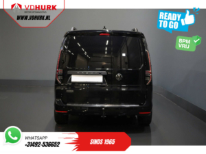 Volkswagen Caddy Cargo Maxi Van 2.0 TDI Black Edition 125 CV DSG Aut. BPM GRATIS! Ready2Go Pelle/ Adapt. Cruise/ Virtual Cockpit/ Riscaldatore a stelo/ LED/ Seatverw./ Na
