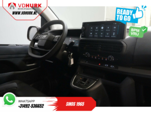 Citroën Jumpy Bestelbus 2.0 HDI 180 pk Aut. DC Dubbel Cabine BPM VRIJ! 2x Schuifdeur/ Virtual Cockpit/ Navi/ Carplay/ Camera/ PDC/ Cruise/ Trekhaak/ Air