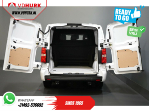 Citroën Jumpy Bestelbus 2.0 HDI 180 pk Aut. DC Dubbel Cabine BPM VRIJ! 2x Schuifdeur/ Virtual Cockpit/ Navi/ Carplay/ Camera/ PDC/ Cruise/ Trekhaak/ Air