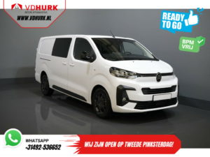 Citroën Jumpy Van 2.0 HDI 180 к.с. Aut DC Double Cab BPM БЕЗКОШТОВНО! 2х розсувні двері / Віртуальна кабіна / Наві / Carplay / Камера / PDC / Круїз / Фаркоп / Повітря