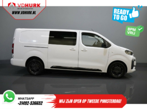Citroën Jumpy Van 2.0 HDI 180 к.с. Aut DC Double Cab BPM БЕЗКОШТОВНО! 2х розсувні двері / Віртуальна кабіна / Наві / Carplay / Камера / PDC / Круїз / Фаркоп / Повітря
