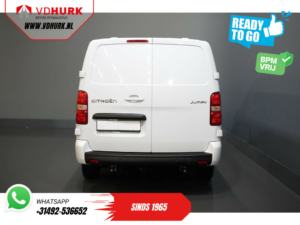Citroën Jumpy Bestelbus 2.0 HDI 180 pk Aut. DC Dubbel Cabine BPM VRIJ! 2x Schuifdeur/ Virtual Cockpit/ Navi/ Carplay/ Camera/ PDC/ Cruise/ Trekhaak/ Air