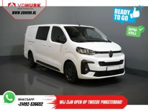 Citroën Jumpy Van 2.0 HDI 180 hp Aut DC Double Cab BPM FREE ! 2x Porte coulissante/ Virtual Cockpit/ Navi/ Carplay/ Camera/ PDC/ Cruise/ Towbar/ Air