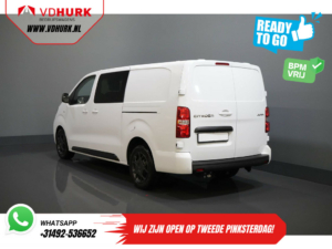 Citroën Jumpy Van 2.0 HDI 180 hp Aut DC Double Cab BPM FREE ! 2x Porte coulissante/ Virtual Cockpit/ Navi/ Carplay/ Camera/ PDC/ Cruise/ Towbar/ Air