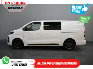 Citroën Jumpy Van 2.0 HDI 180 hp Aut DC Double Cab BPM FREE ! 2x Porte coulissante/ Virtual Cockpit/ Navi/ Carplay/ Camera/ PDC/ Cruise/ Towbar/ Air