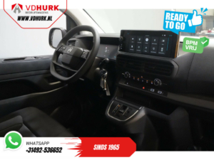 Citroën Jumpy Bestelbus 2.0 HDI 180 pk Aut. DC Dubbel Cabine BPM VRIJ! 2x Schuifdeur/ Virtual Cockpit/ Navi/ Carplay/ Camera/ PDC/ Cruise/ Trekhaak/ Air