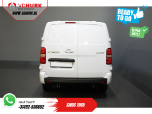 Citroën Jumpy Bestelbus 2.0 HDI 180 pk Aut. DC Dubbel Cabine BPM VRIJ! 2x Schuifdeur/ Virtual Cockpit/ Navi/ Carplay/ Camera/ PDC/ Cruise/ Trekhaak/ Air