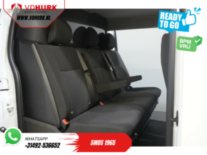 Citroën Jumpy Bestelbus 2.0 HDI 180 pk Aut. DC Dubbel Cabine BPM VRIJ! 2x Schuifdeur/ Virtual Cockpit/ Navi/ Carplay/ Camera/ PDC/ Cruise/ Trekhaak/ Air